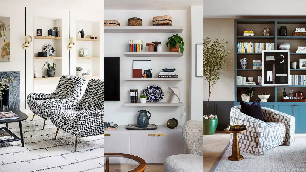 a bookcase with glass doors displays books of various colors neatly organized on the shelves.