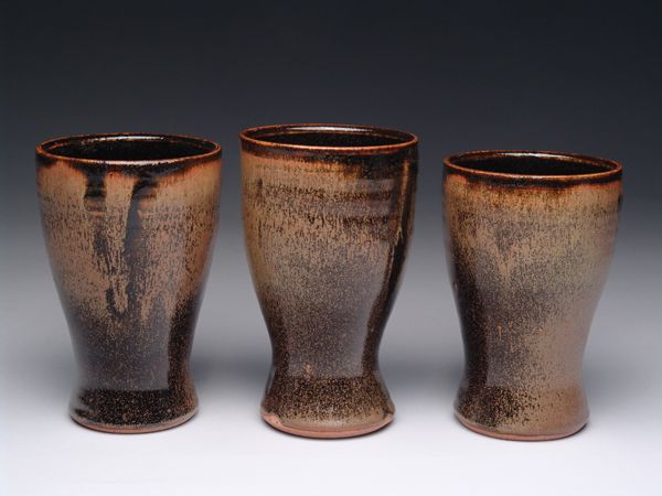 an example image showing the luminous effects of popular mid-range glazes like amber celadon and temmoku.