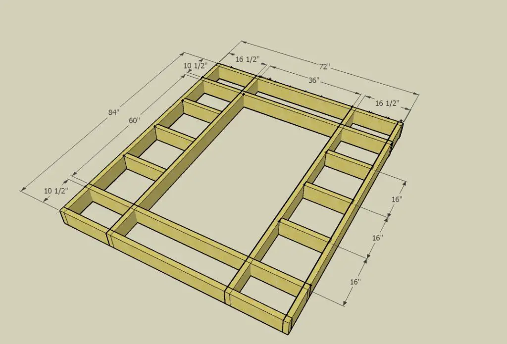 an overhead diagram showing two horseshoe pits spaced 40 feet apart