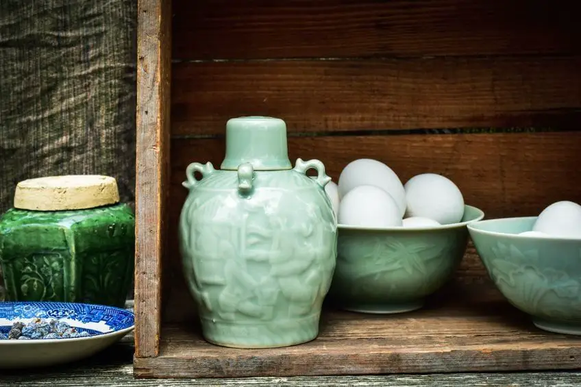 celadon glazes are known for their subtle pale green colors inspired by chinese ceramics