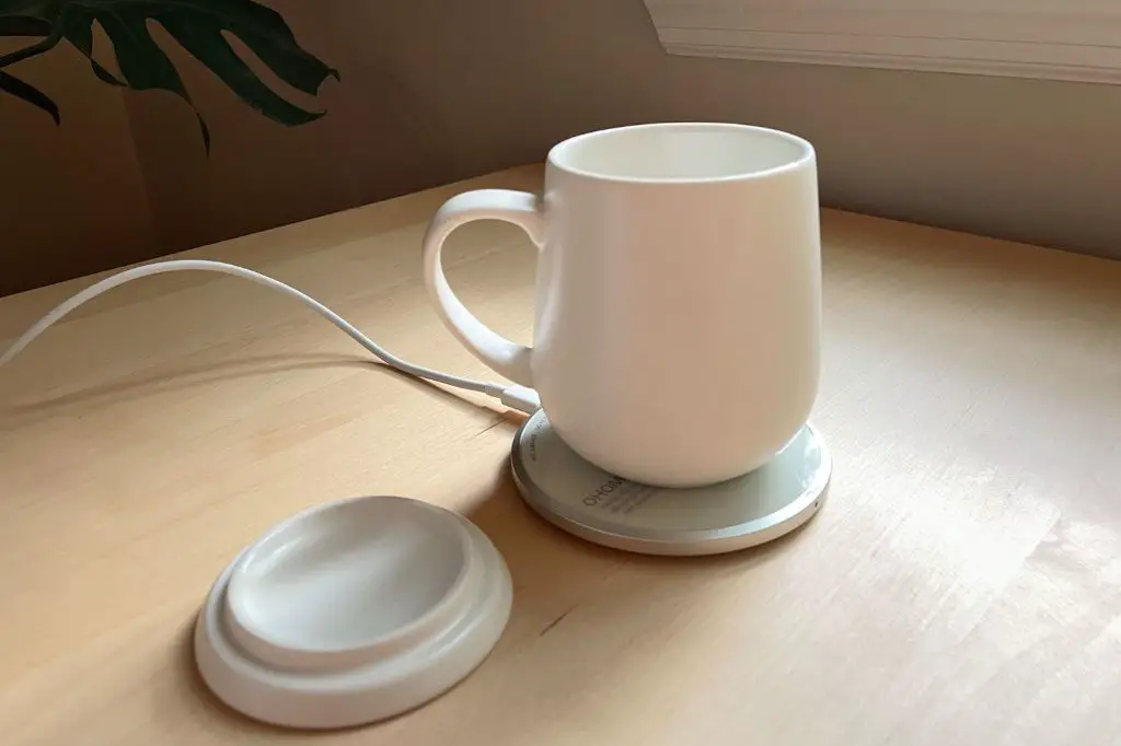 ceramic coffee mug on a table