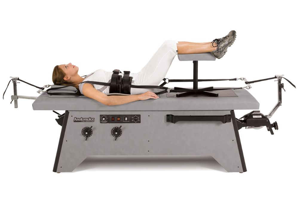 chiropractic roller tables utilize spinal decompression therapy