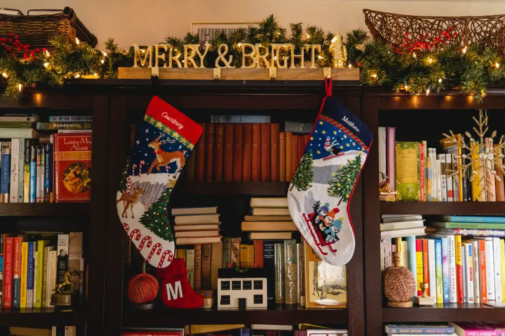 christmas stockings filled with small toys and candy became a beloved tradition during the victorian era in the 1800s