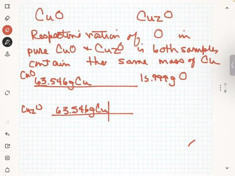 What Is The Difference Between Cuo And Cu2O?