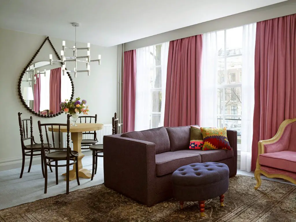 curtain rods can help establish an intentional, harmonious aesthetic in formal living spaces.