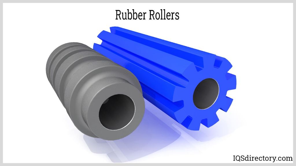 different types of rubber rolls