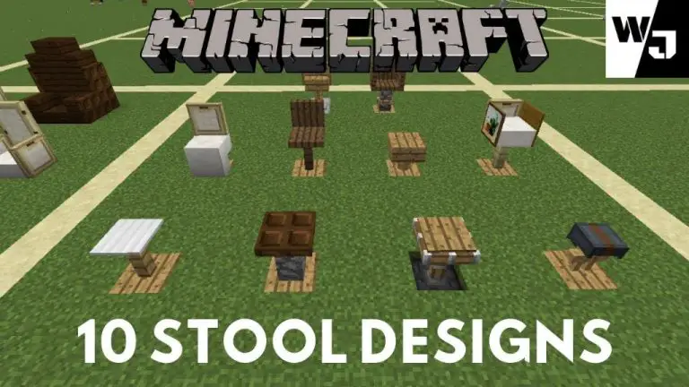 How To Make A Stool In Minecraft?