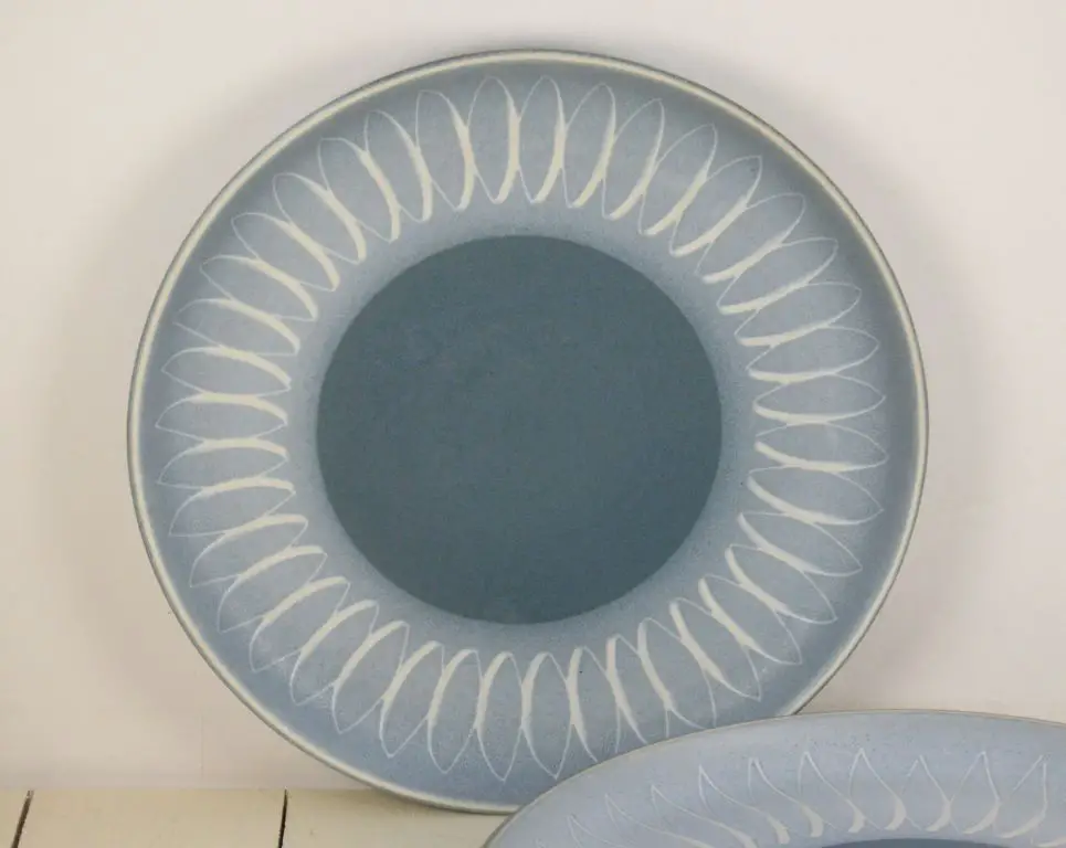 example of a vintage 1960s denby moonstone piece