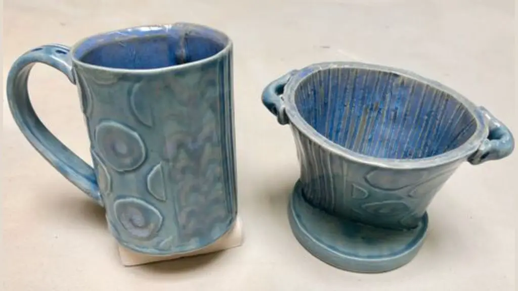 examples of finished handbuilt pottery pieces