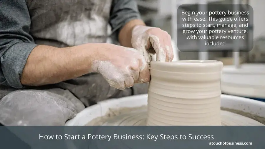 finding a profitable niche like high-end art pottery or ceramics classes can help a pottery studio succeed.