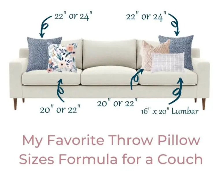 How Many Throw Pillows Should Be On A Couch?