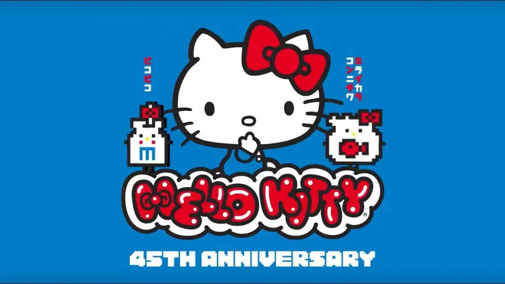 hello kitty milestones over the decades, from her 1974 creation to today