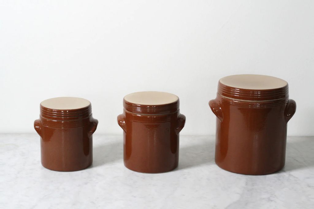 jars are pottery items used for storage and preserving.