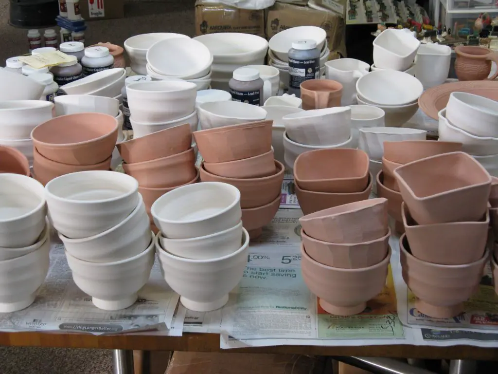 kilns allow the firing process used to harden and strengthen clay pottery pieces in a controlled, repeatable manner