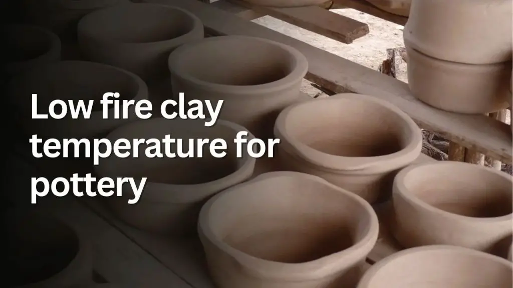 low-fire pottery is fired up to 2,100°f for bright colors.