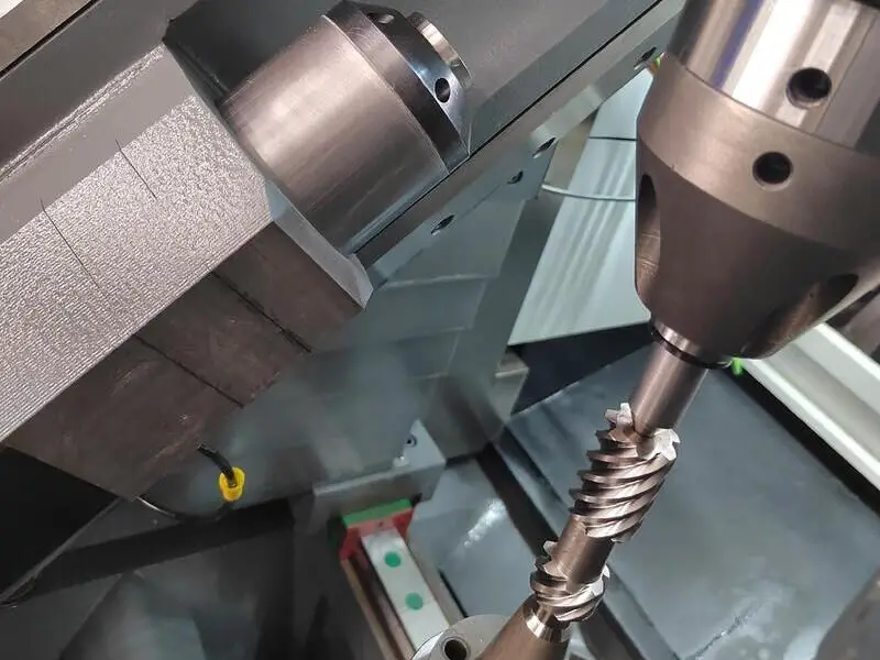 machining gears requires specialized tools and skill.