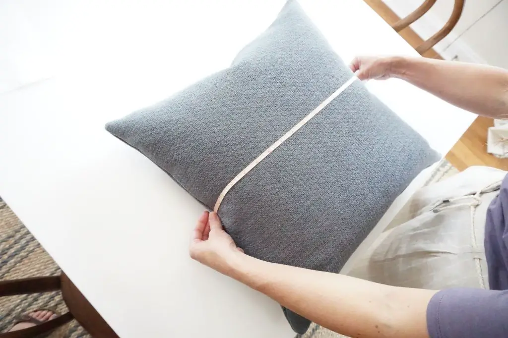 measure pillows at home to find covers that fit perfectly.