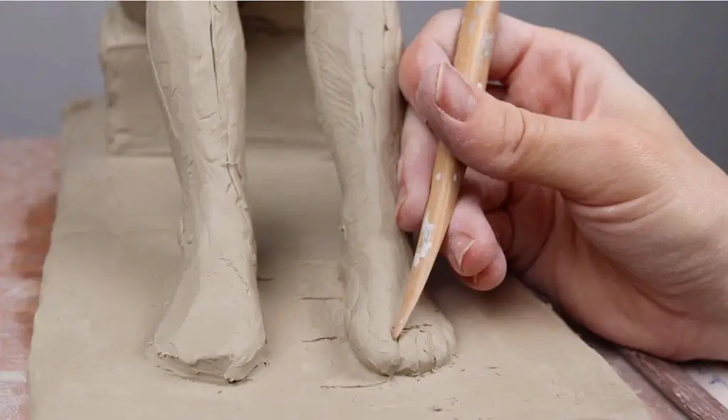 modeling clay can be used to sculpt intricate shapes and details for artworks, figurines, and pottery.