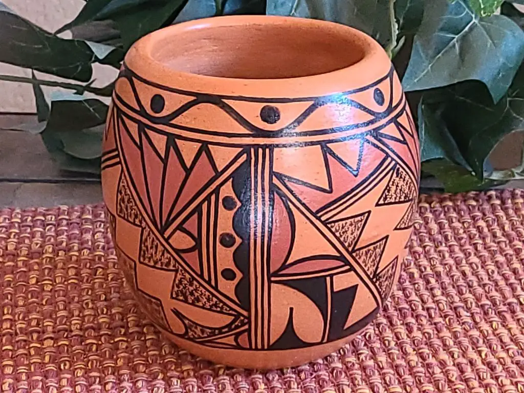 pueblo cultures like hopi are renowned for their intricately painted ceramic pots made using the coil technique.