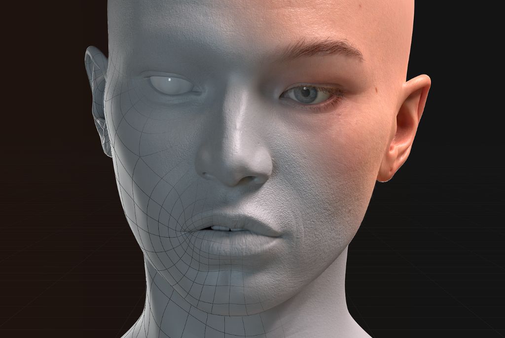 sculpting lifelike facial features requires carefully studying anatomy and how muscles create various expressions.