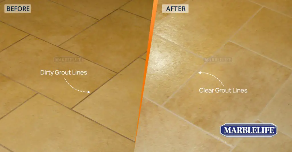 sealing the grout protects against stains and damage over time.