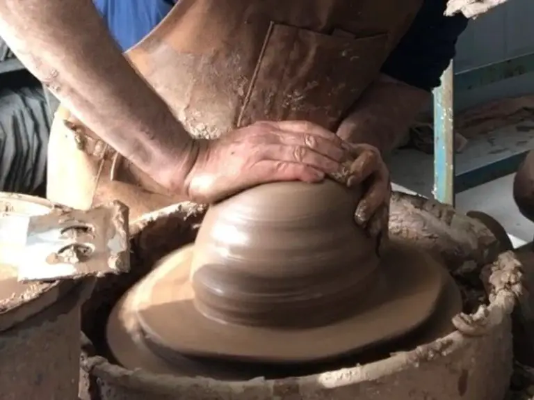 What Is It Called When You Spin Clay On A Wheel?