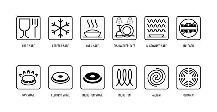 Which Symbol Is For Baking In Oven?