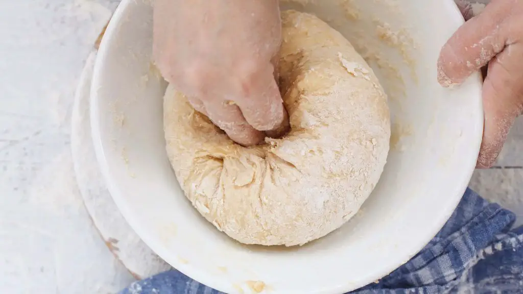 the pinch and twist technique allows for great control in shaping dough