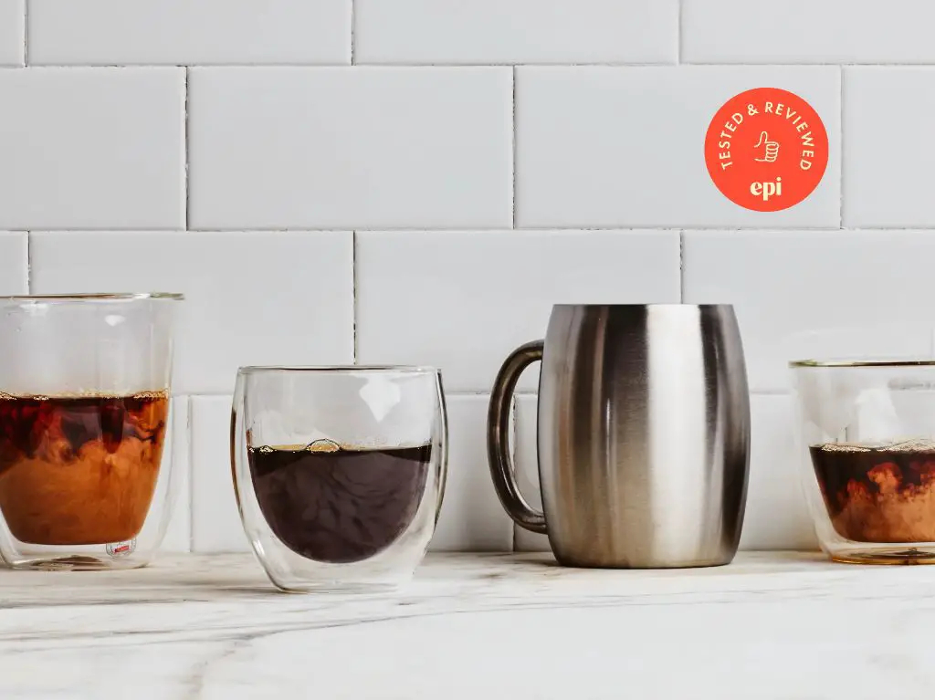 thicker stoneware mugs retain heat better to keep coffee hotter