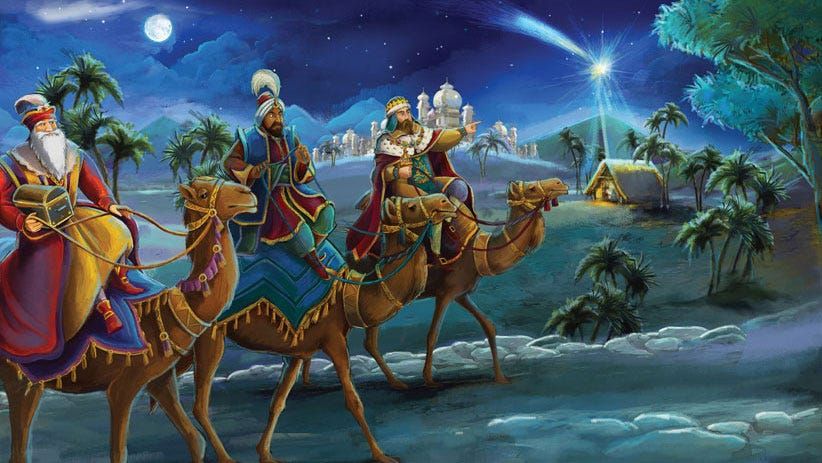 three kings visited the infant jesus on twelfth night