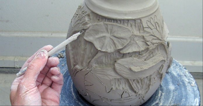 Surface Decoration Techniques For Clay Pottery