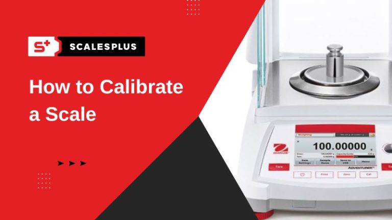 How Do You Calibrate An Ohaus Scale?