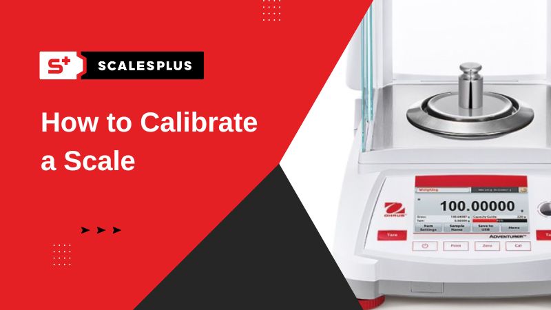 use certified calibration weights to externally calibrate an ohaus scale.