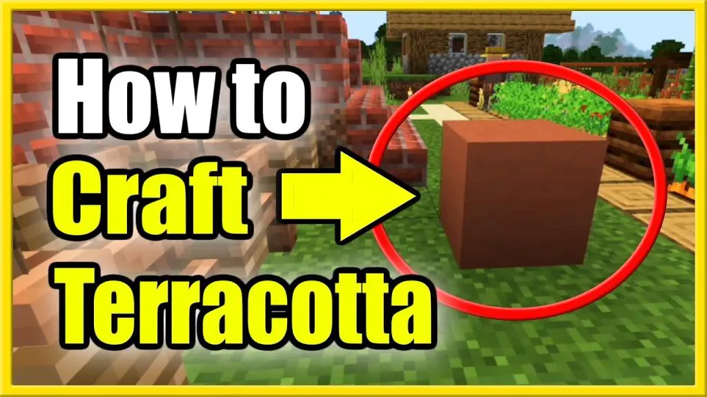 using a furnace to smelt clay into colorful terracotta is a key step in minecraft pottery.