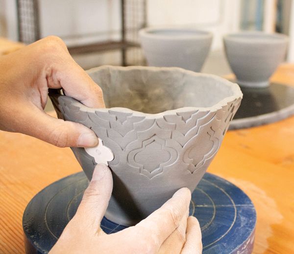 When Should You Stamp Your Pottery?