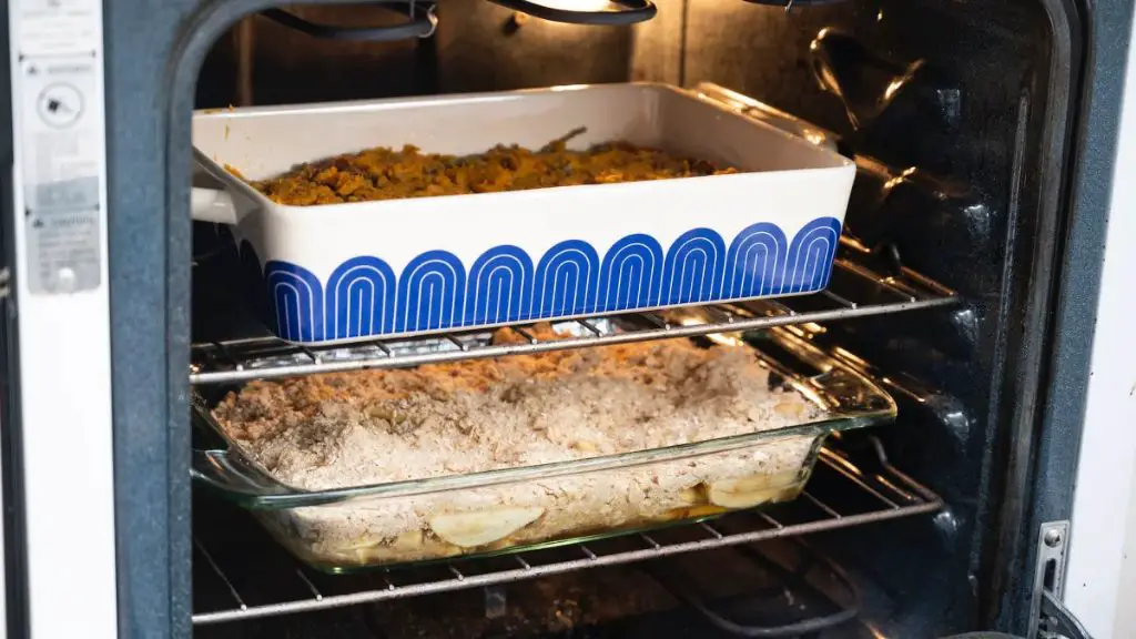 various oven safe glass baking dishes on a counter