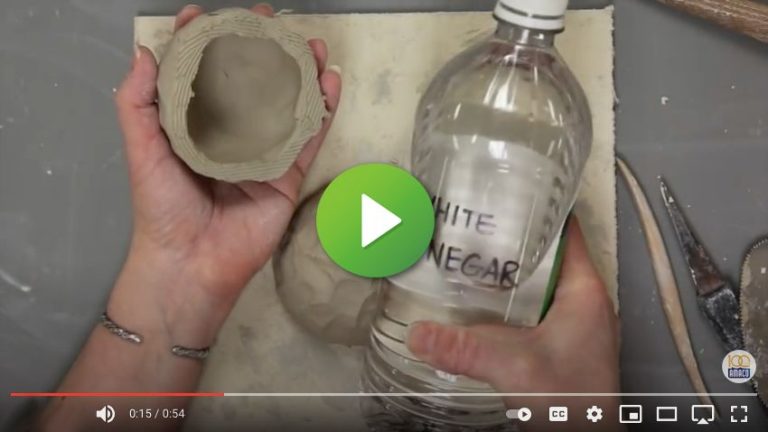 Why Add Vinegar To Clay Slip?