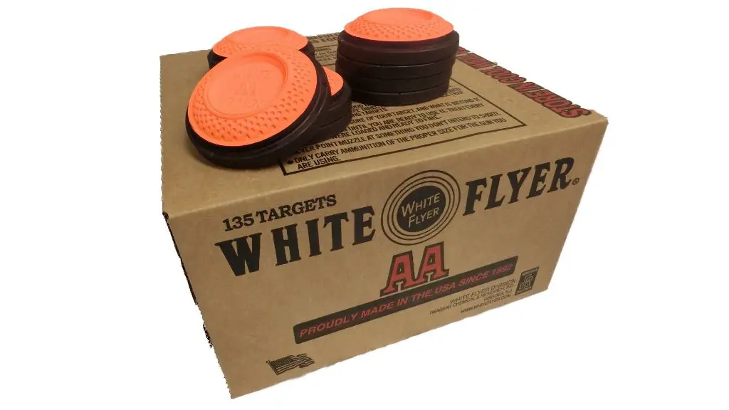 white flyer clay targets are manufactured at a factory in orestes, indiana.