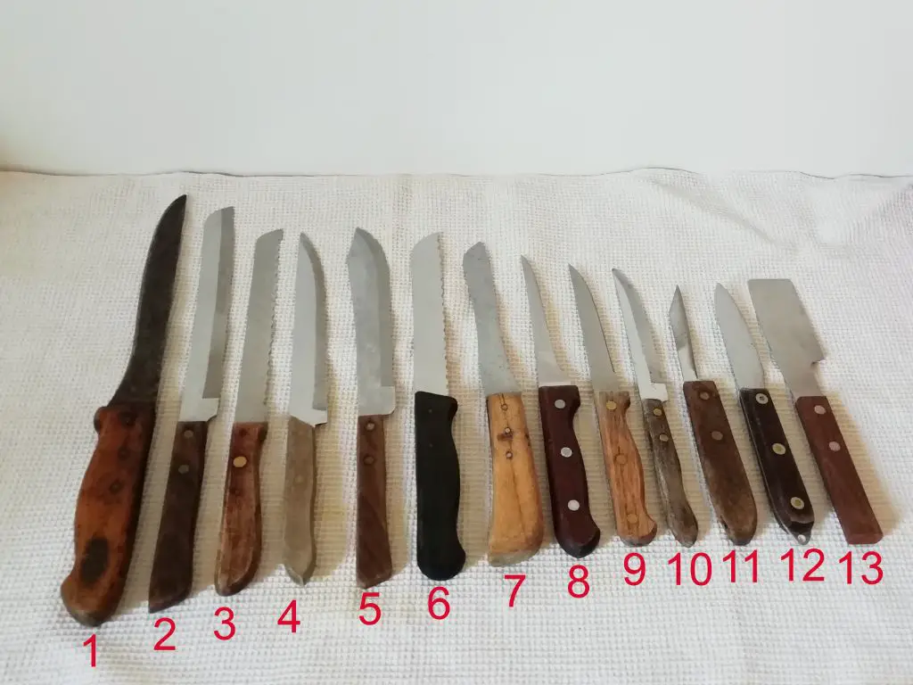 wooden knives are often given as gifts and displayed decoratively in kitchens.