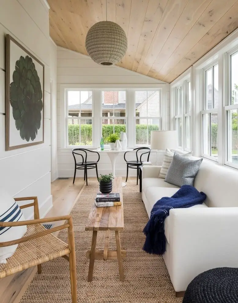 Sunroom lighting ideas