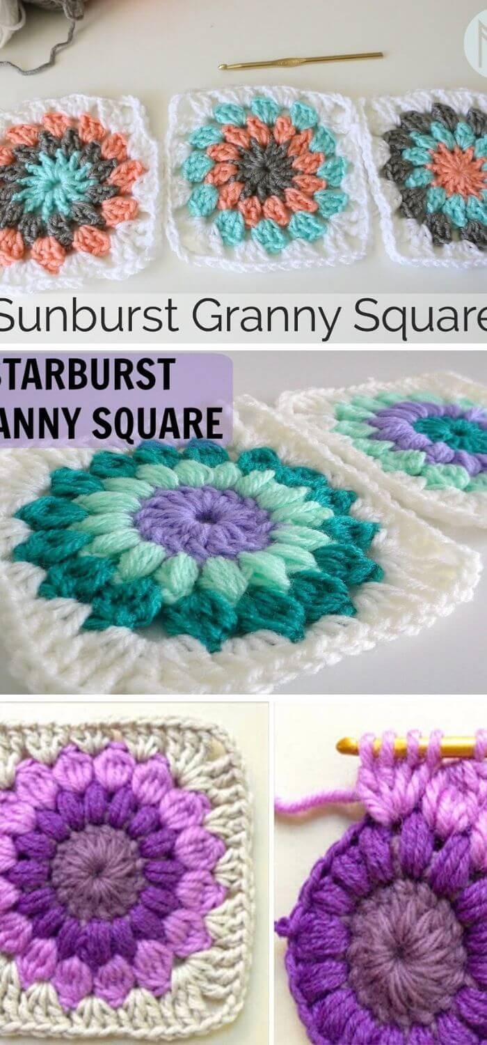 Sunburst Granny Square.