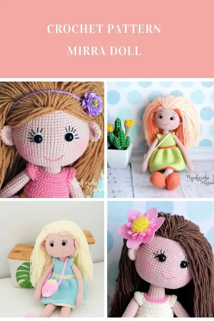 PATTERN Mirra the doll – crochet doll pattern