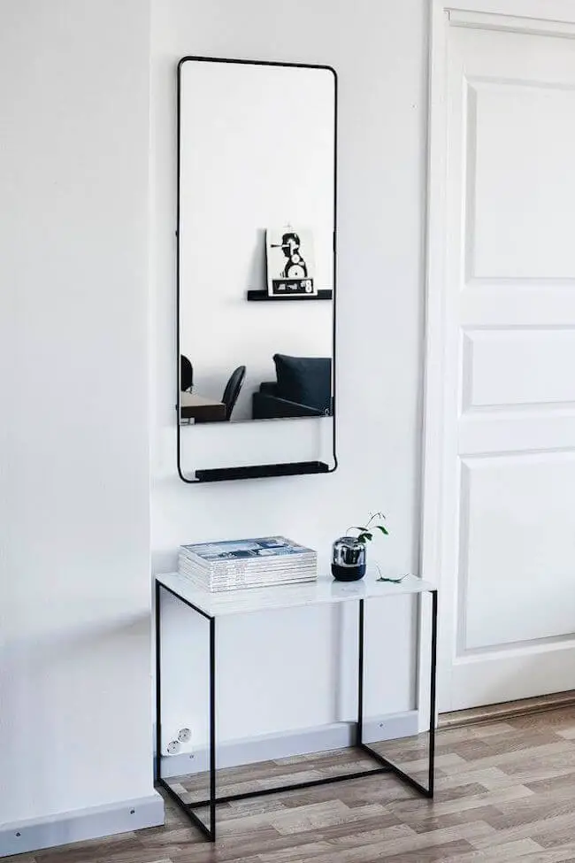 Scandinavian style entryway