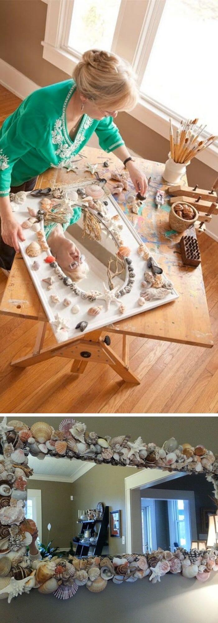 Design A Seashell Mirror