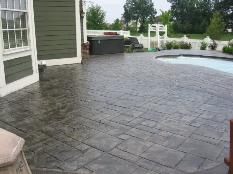 18+ Best Stamped Concrete Patio Ideas