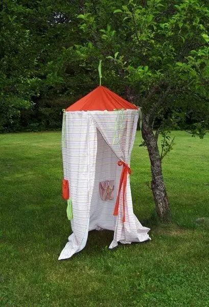 DIY play tent