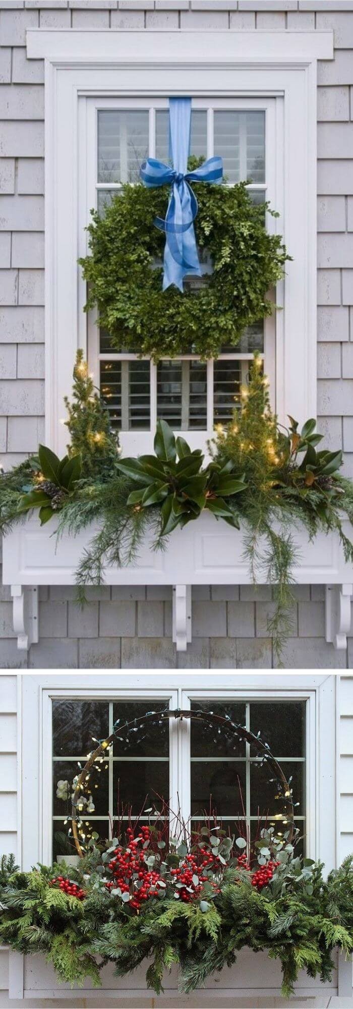 Christmas Window Boxes