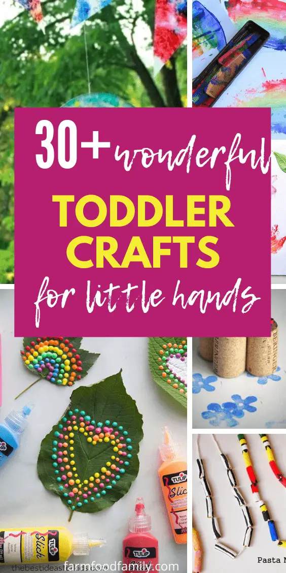 30 Of The Best Toddler Crafts For Little Hands