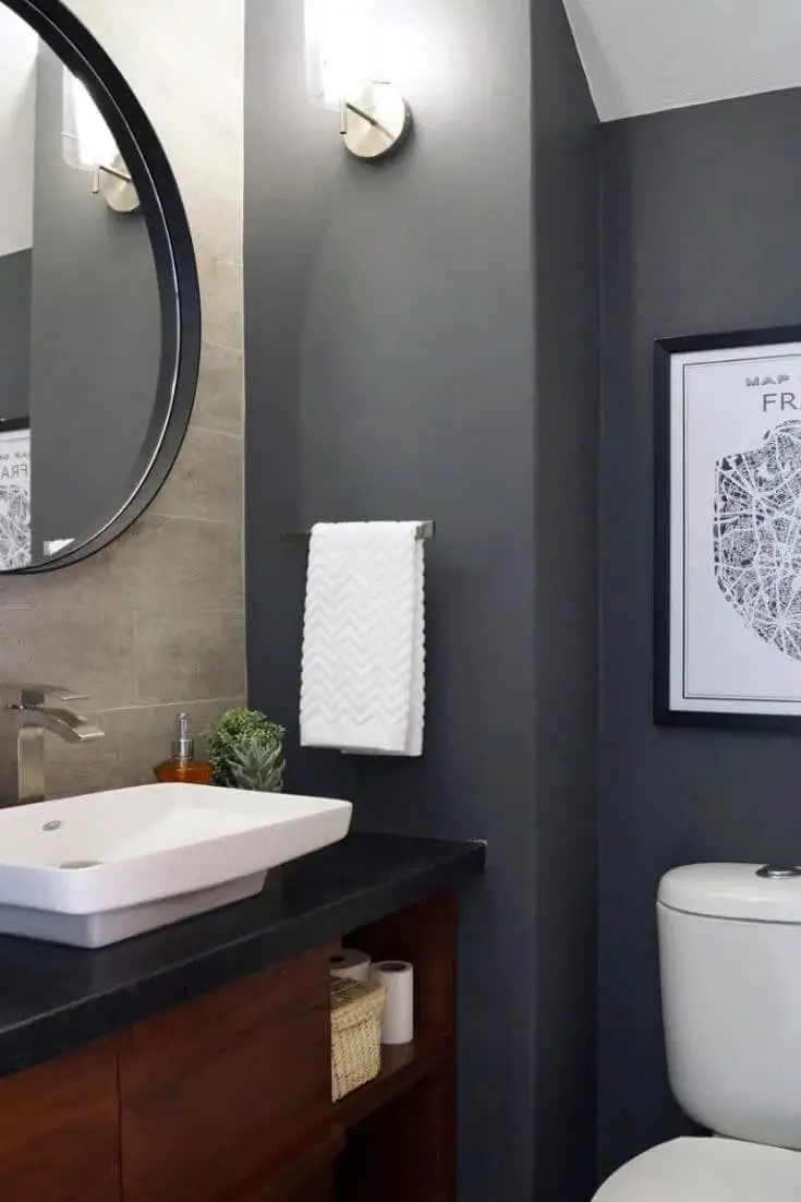 Charcoal Grey Bathroom