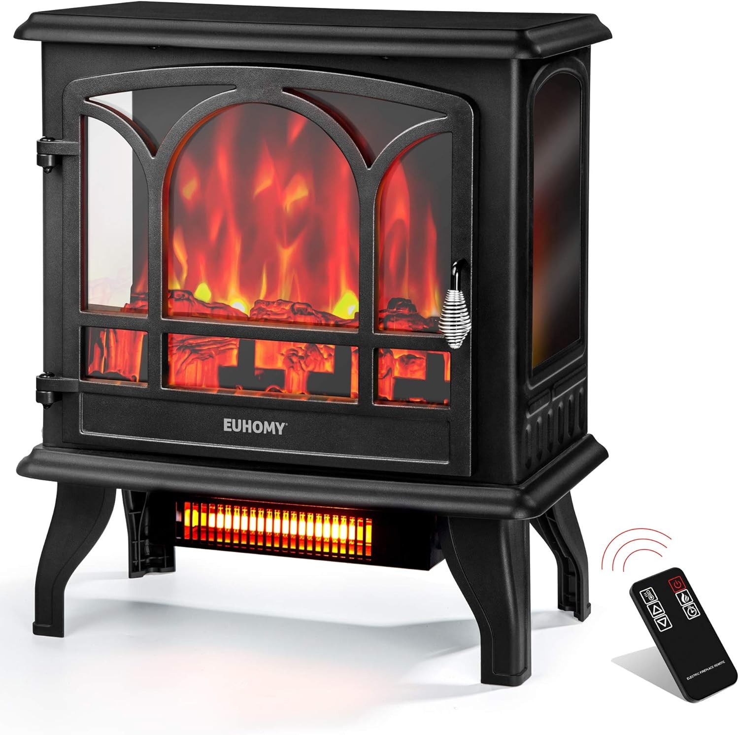 Free-standing fireplace